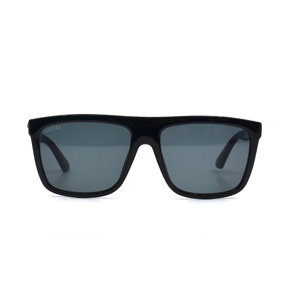 Gucci GG0748S Black Grey Sunglasses | Authentic | New w/ Case | 59-17-145 - Picture 4 of 13